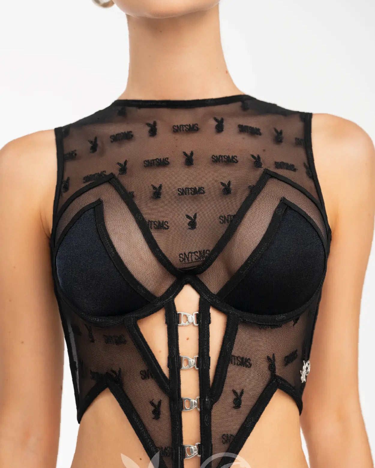 Corsé Magic Blonda Playboy x Santísimas Ref. S-671