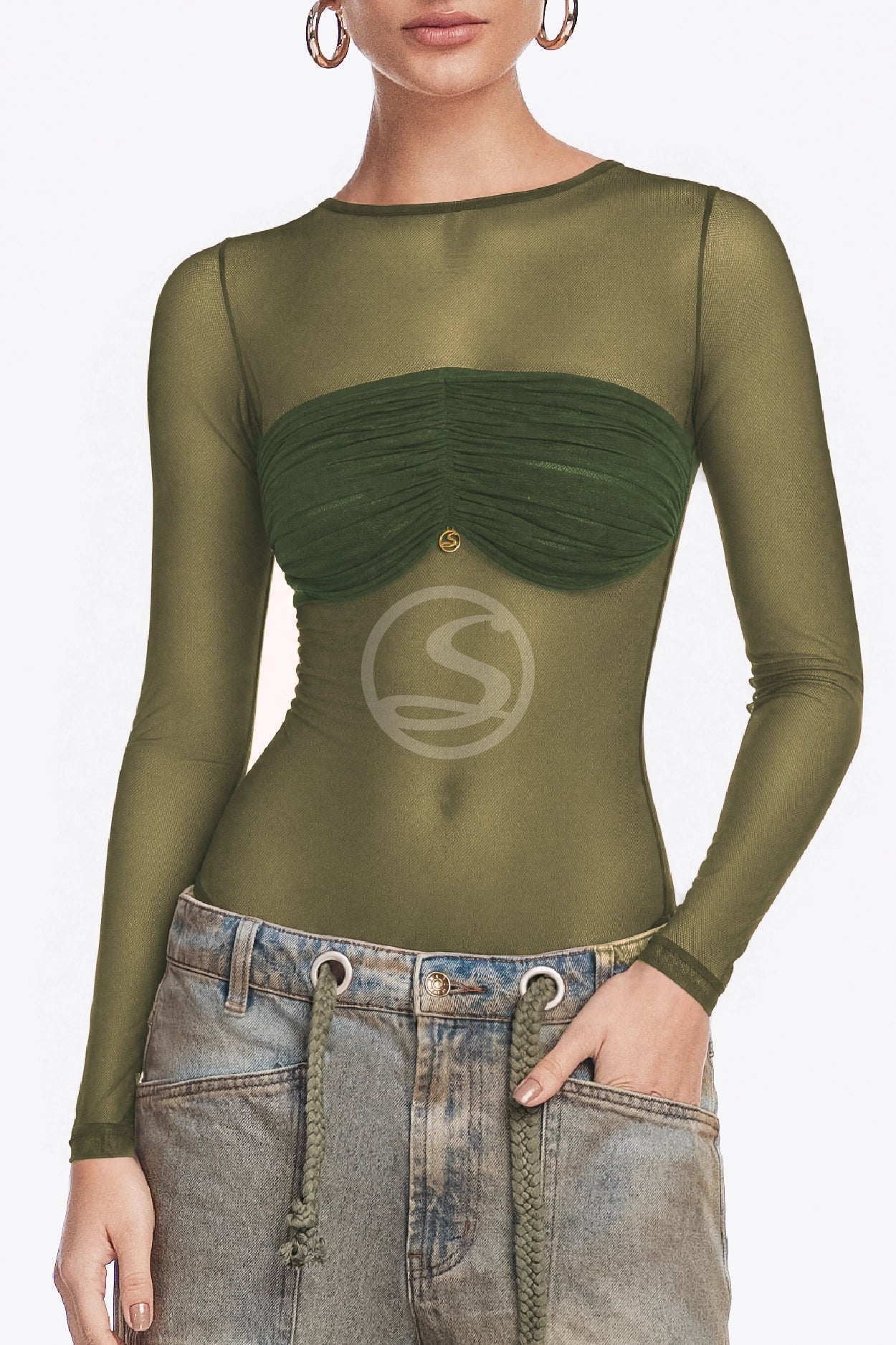 Body Ginger Verde Santísimas Ref. S-436