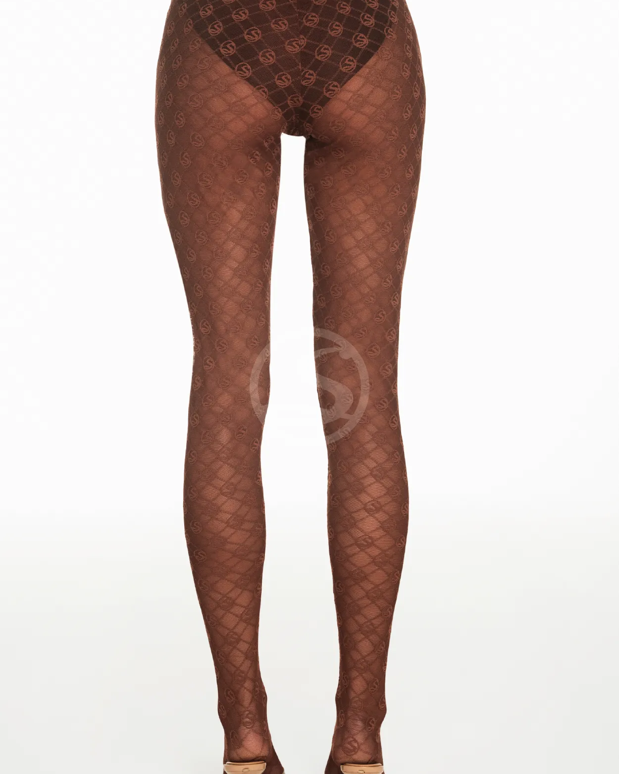 Media Onda Marrón  Logo manía Santísimas Ref. S-502