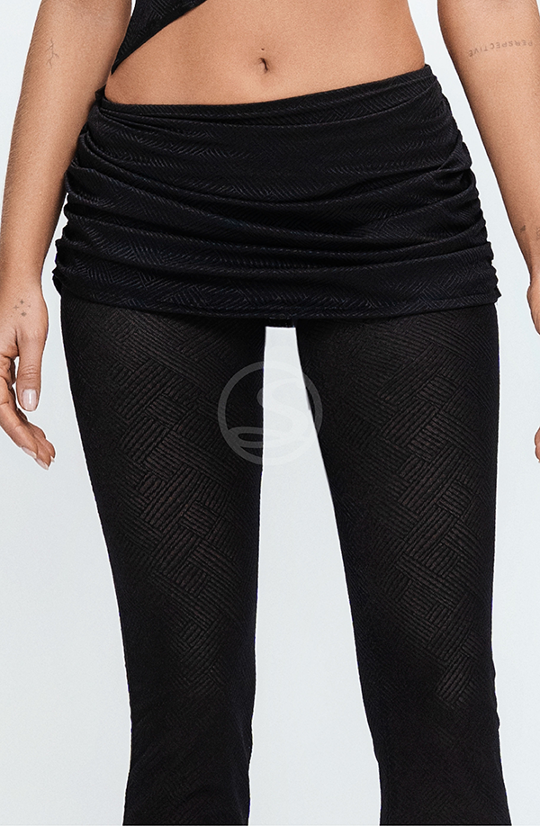 Media Pantalón Trupillo Negra Santísimas Ref. S-575