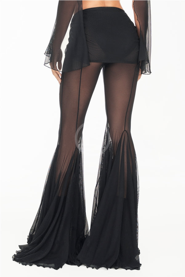 Media Pantalón Fulgor Negra Santísimas Ref. S-635
