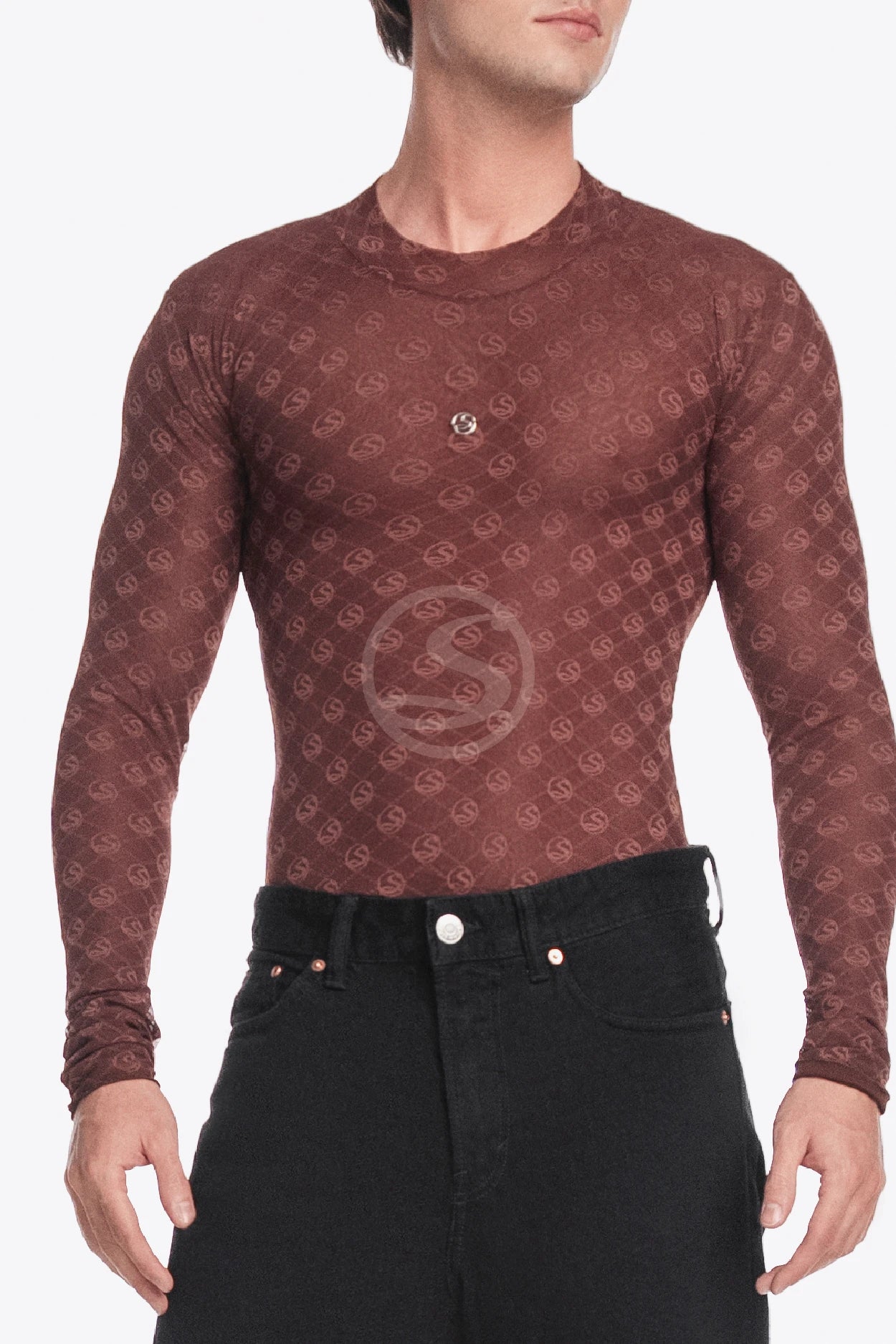 Mesh Billy Marrón Santísimas Men Ref. S-626