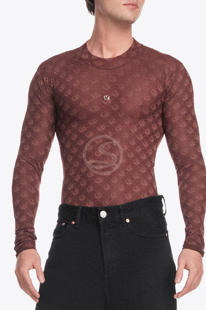 Mesh Billy Marrón Santísimas Men Ref. S-626