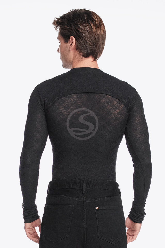 Mesh Billy Negro Santísimas Men Ref. S-626