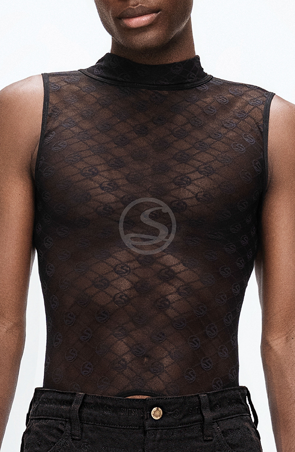 Mesh Griceus Negro Santísimas Men Ref. S-580