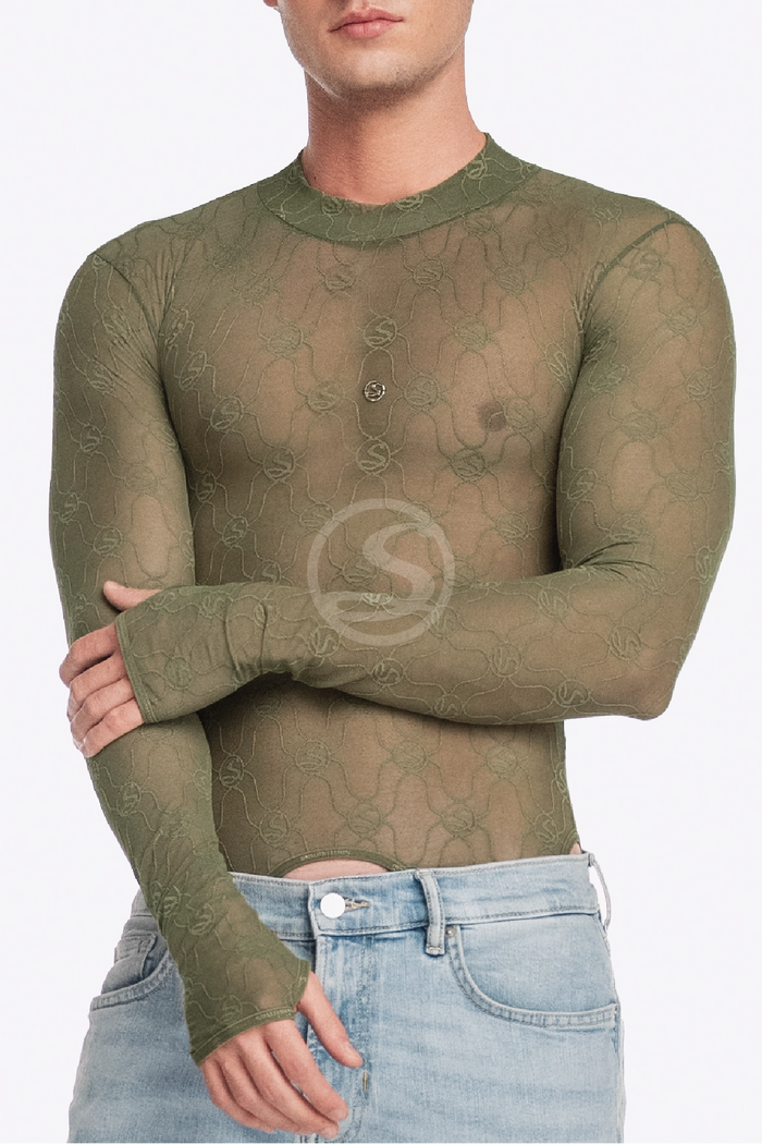 Mesh Linaje Verde Santísimas Men Ref. S-669