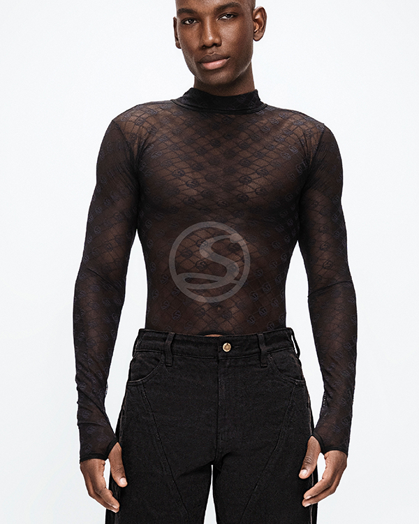 Mesh Nómada Negro Santísimas Men Ref. S-567