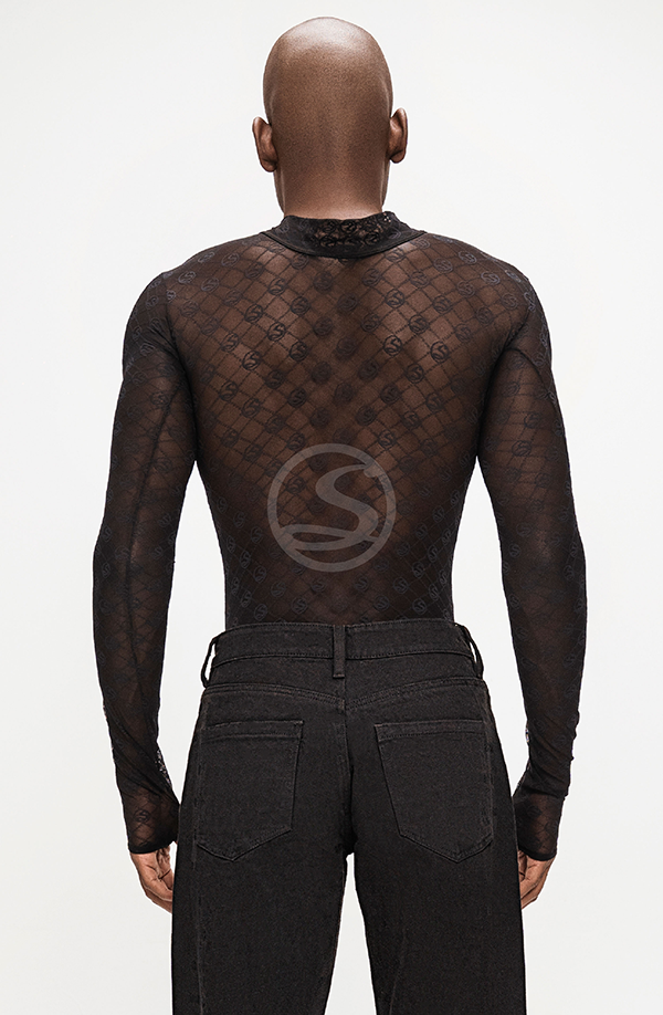 Mesh Nómada Negro Santísimas Men Ref. S-567