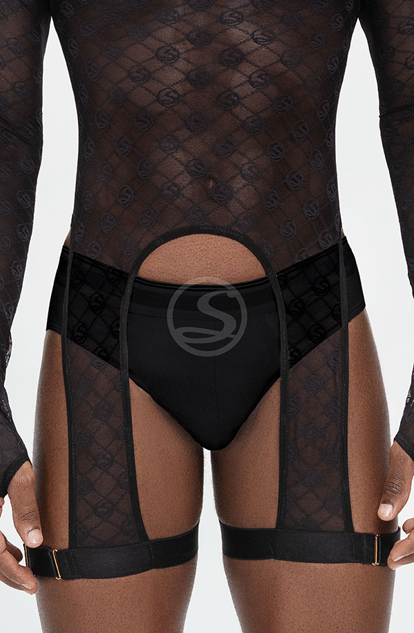 Mesh Nómada Negro Santísimas Men Ref. S-567