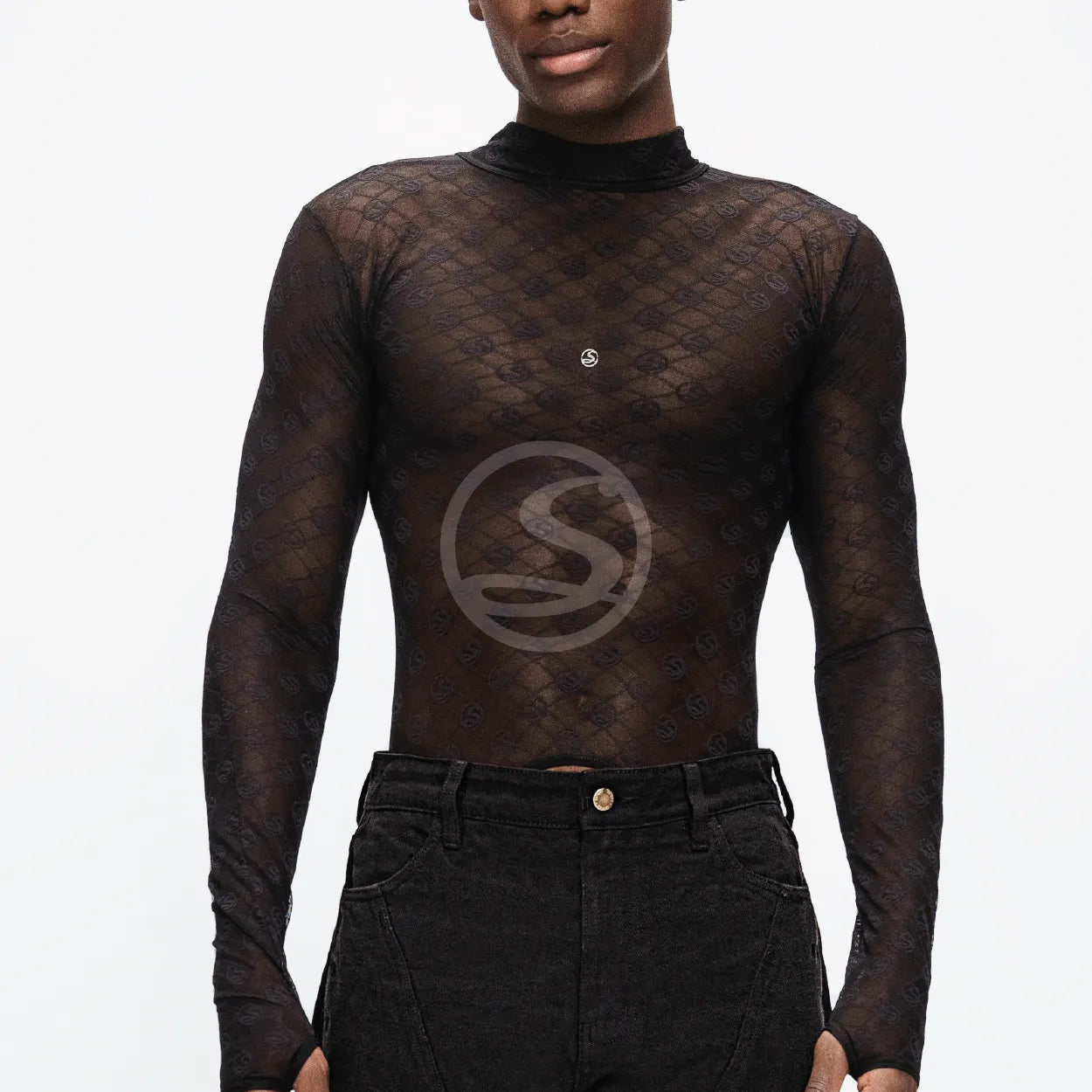 Mesh Nómada Negro Santísimas Men Ref. S-567