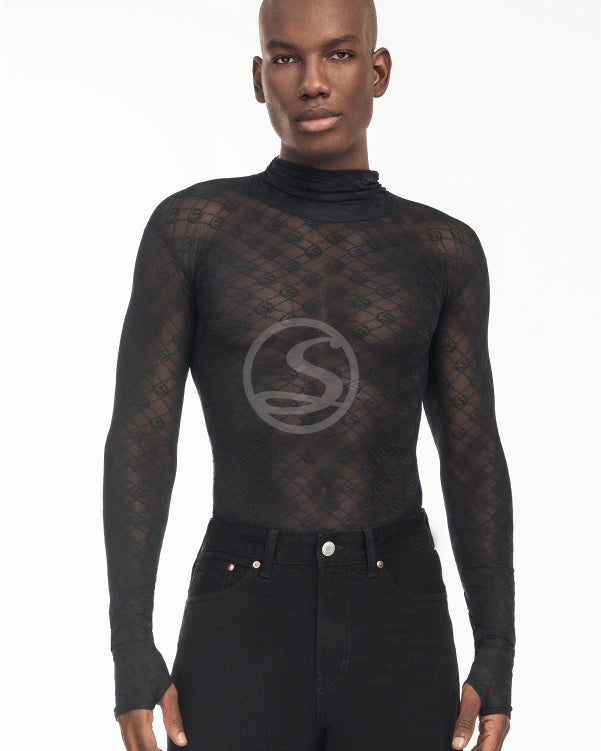 Mesh Surnia Negro Santísimas Men Ref. S-641