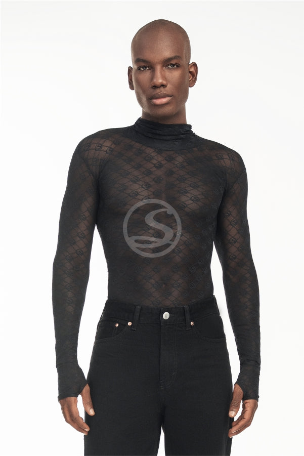 Mesh Surnia Negro Santísimas Men Ref. S-641