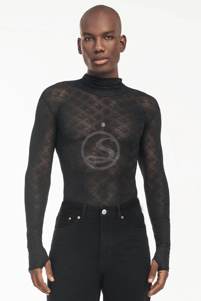Mesh Surnia Negro Santísimas Men Ref. S-641