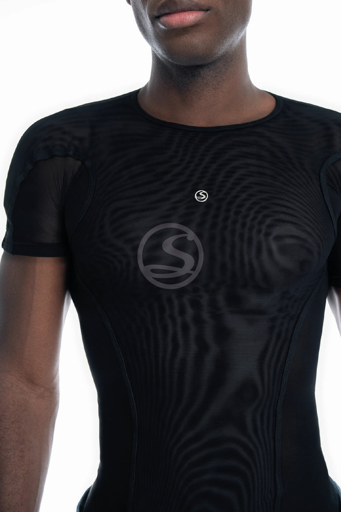 Mesh Nexo Negro Men Santísimas Ref. S - 725
