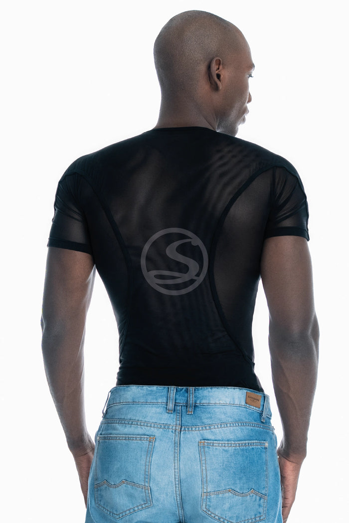 Mesh Nexo Negro Men Santísimas Ref. S - 725