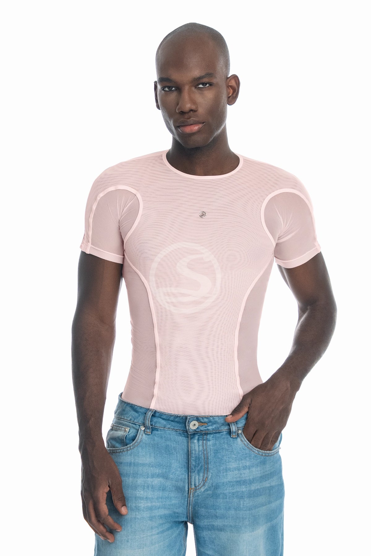 Mesh Nexo Rosa Aura Men Santísimas Ref. S - 725