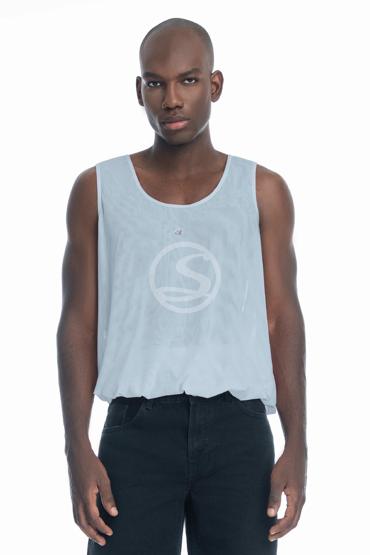 Mesh Orbe Azul Cristal Men Santísimas Ref. S - 724