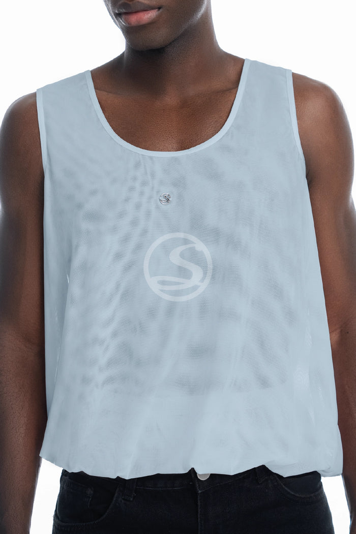 Mesh Orbe Azul Cristal Men Santísimas Ref. S - 724