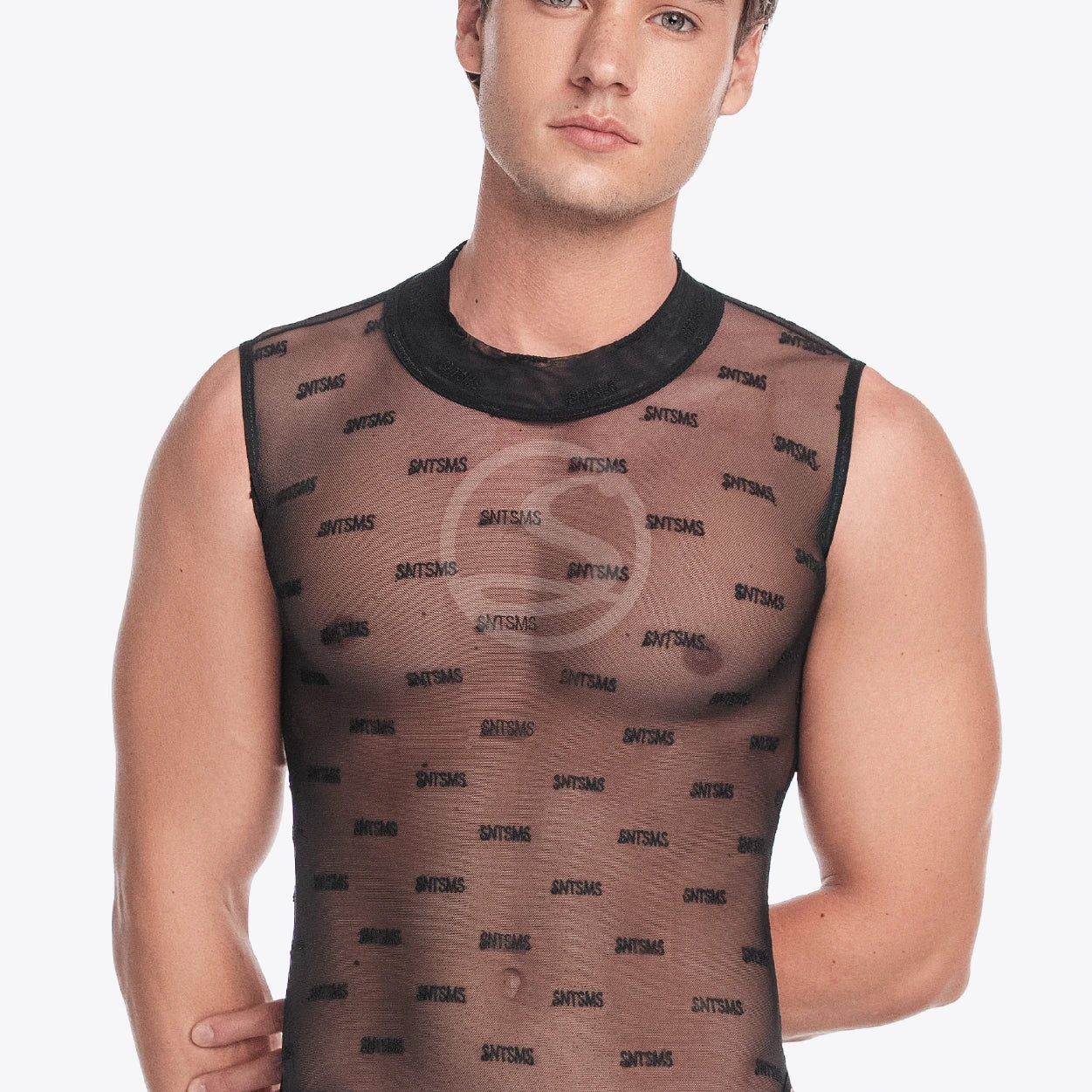Mesh Orosho Negro Santísimas Men Ref. S-564