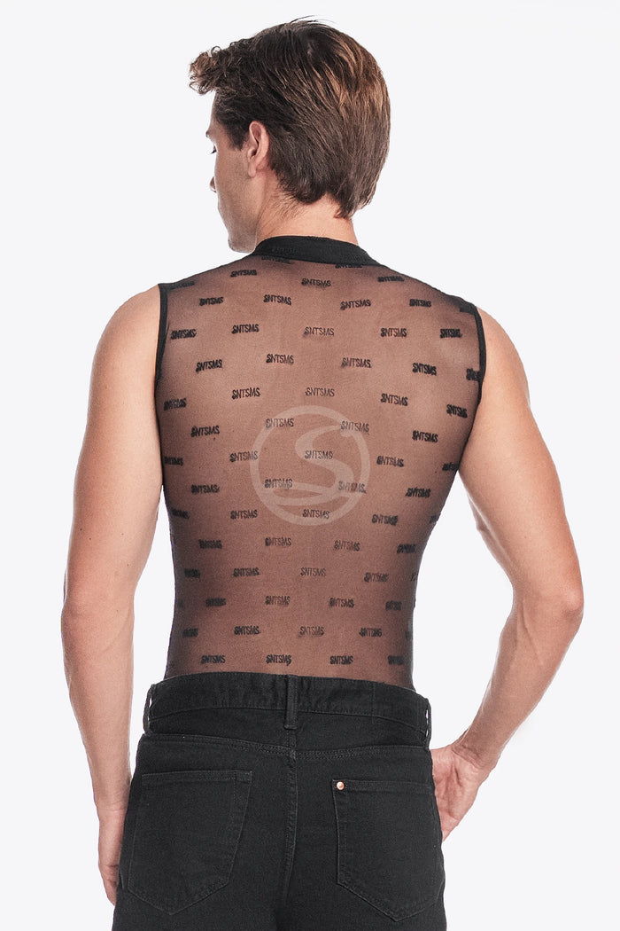 Mesh Orosho Negro Santísimas Men Ref. S-564