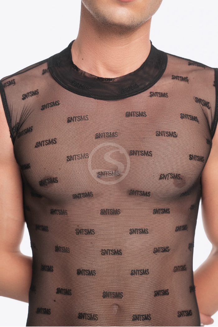 Mesh Orosho Negro Santísimas Men Ref. S-564