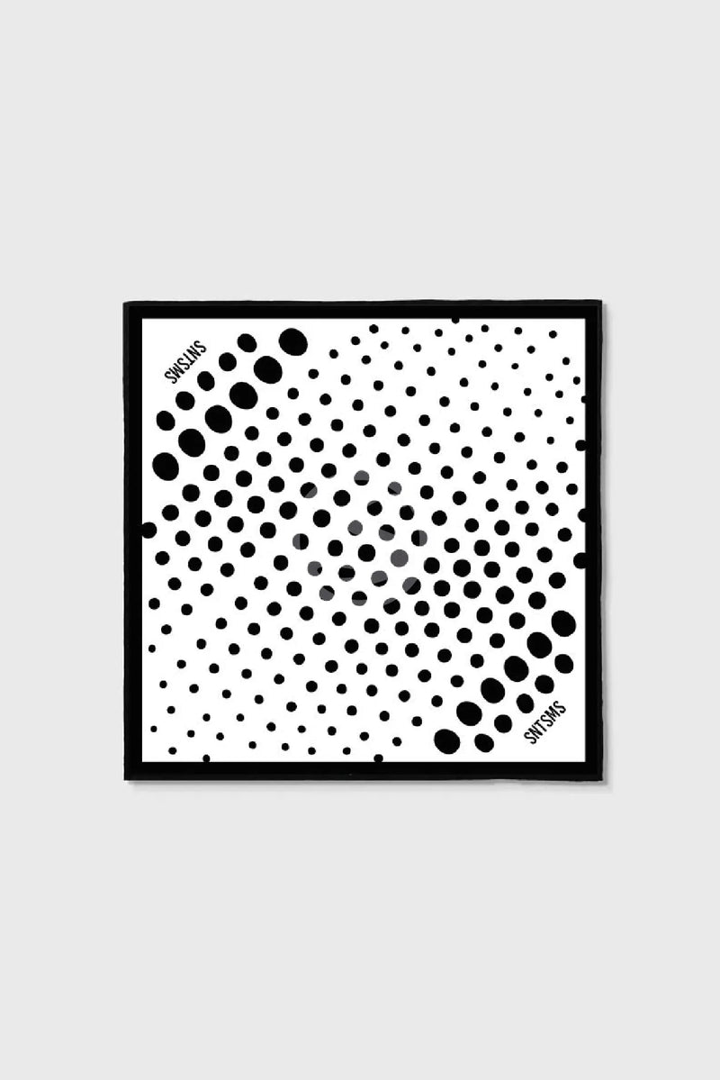Pañoleta Orbit Blanco y Negro Santísimas