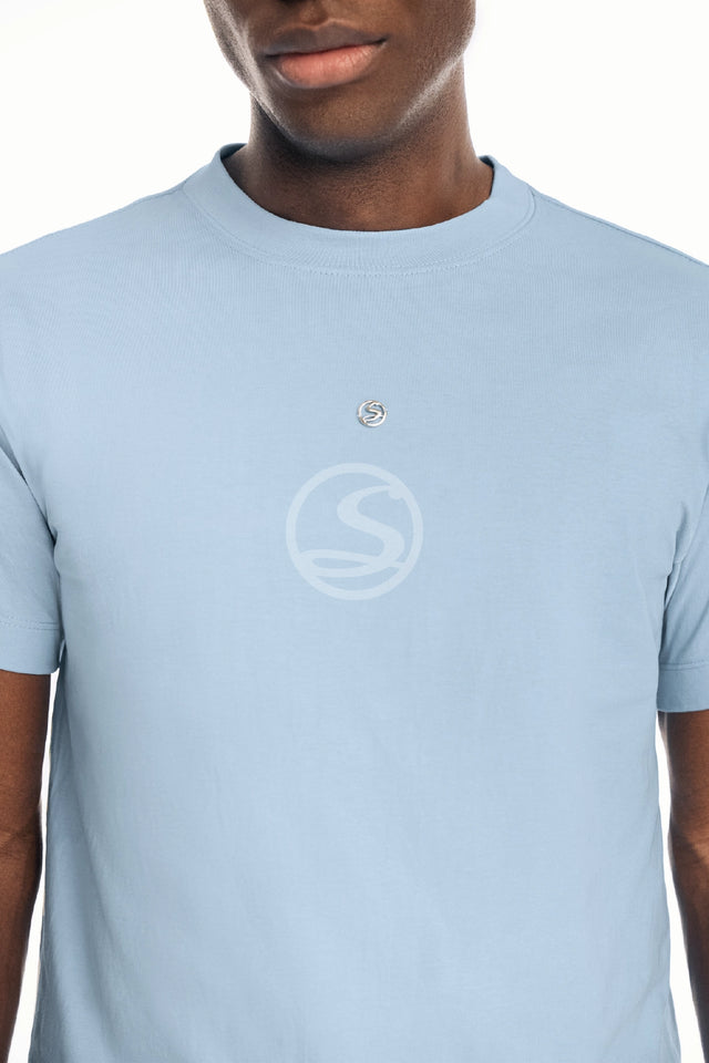 T-Shirt Prisma Azul Cristal Men Santísimas Ref. S-602