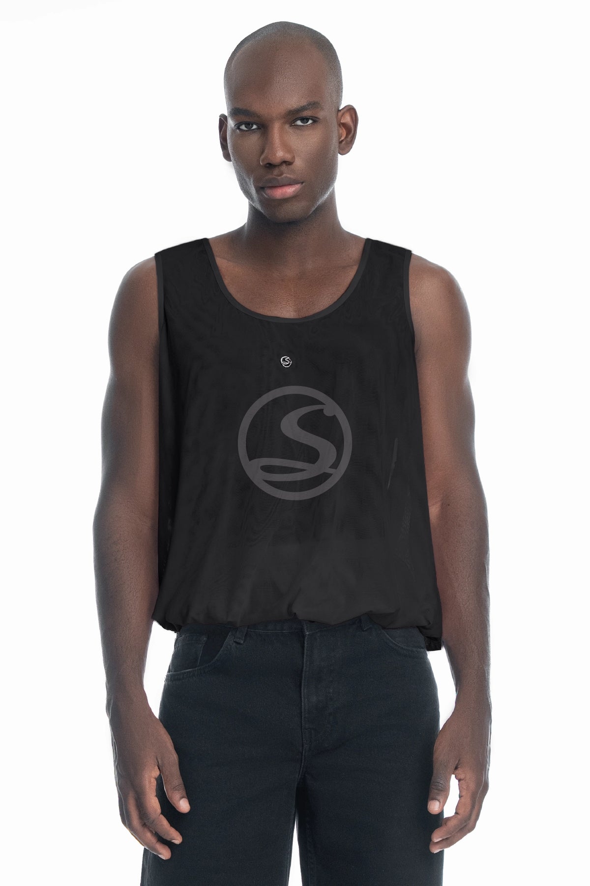 Mesh Orbe Negro Men Santísimas Ref. S - 724