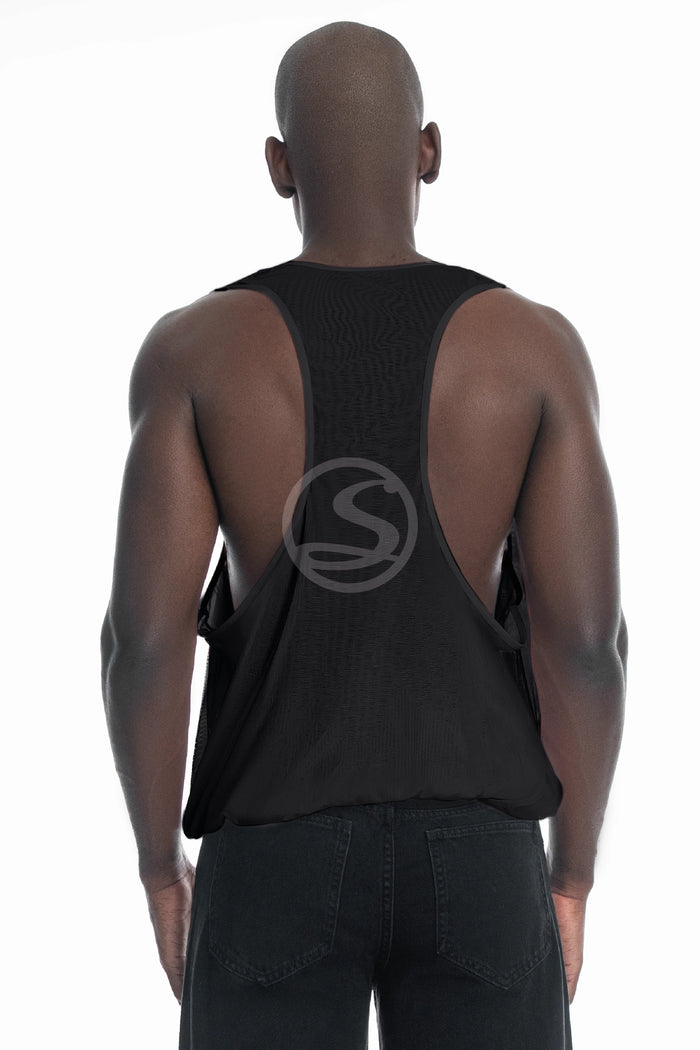 Mesh Orbe Negro Men Santísimas Ref. S - 724