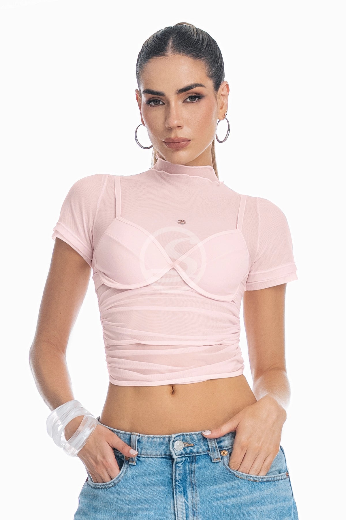 Crop Top Alma Rosa Aura  Ref S-717