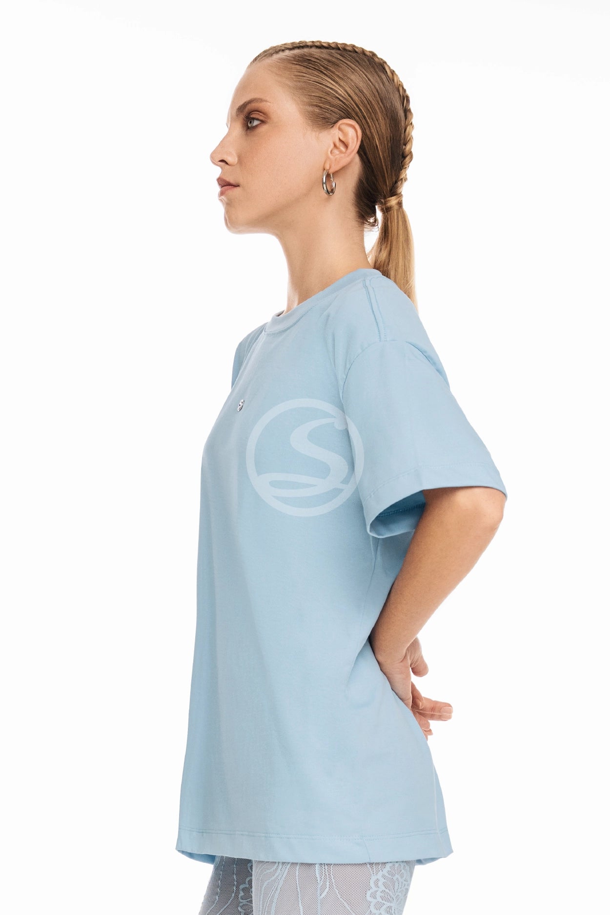T-Shirt Prisma Azul Cristal Santísimas Ref. S-602