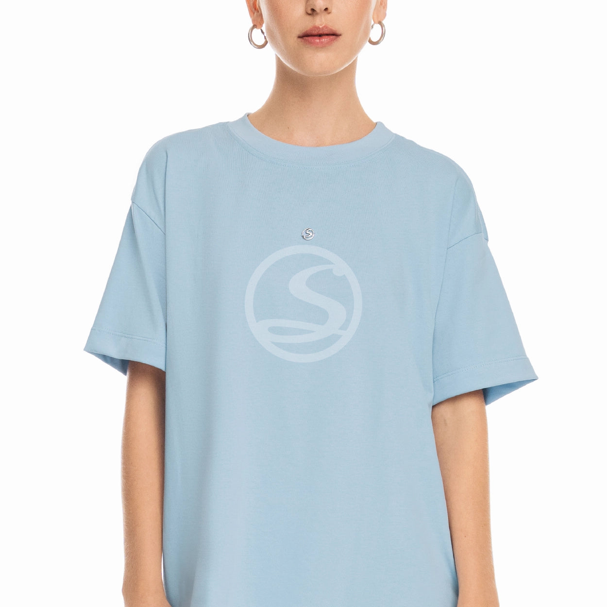 T-Shirt Prisma Azul Cristal Santísimas Ref. S-602