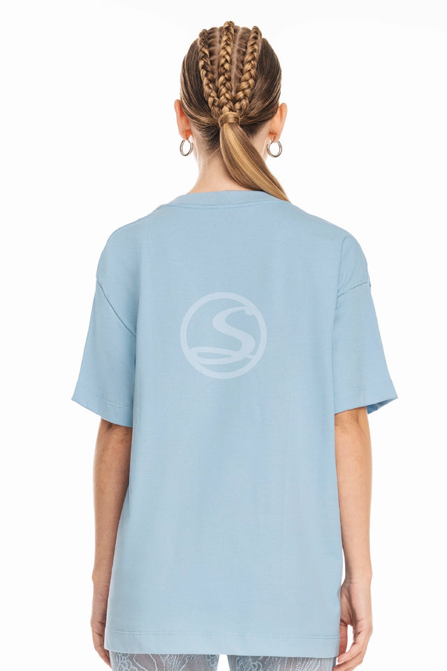 T-Shirt Prisma Azul Cristal Santísimas Ref. S-602